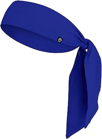 Dri-Fit Sweat Wicking Tie Headband Unisex - Bandana Headband - Sports, Running, Football, Workout Sweat Headband for Men - Pirate Bandana, in Saudi Arabia