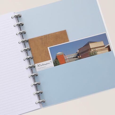 Cabbrix Academic Planner 2024-2025 Weekly Planner 8.5" x 11", July 2024 - June 2025 Daily Weekly and Monthly Calendar with Month Tabs, Discbound, Ideal for Office School Supplies (Flower) in Saudi Arabia
