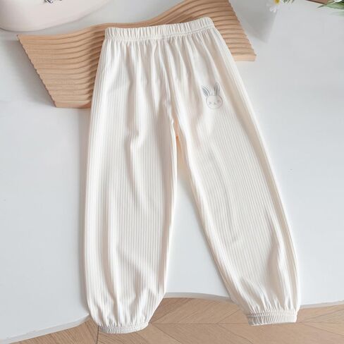 Girls Casual Loose Pants,Kid Joggers Summer Pants，Elastic Waist Long Pants Sweatpants in Saudi Arabia
