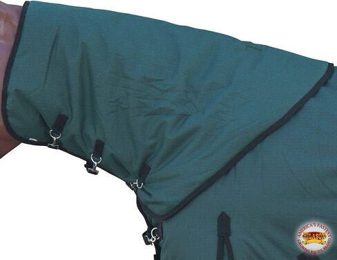 HILASON 600D Winter Waterproof Poly Turnout Horse Hood Neck Cover | Horse Hood | Horse Turnout Hood | Horse Neck Covers for Winter | Waterproof Neck Cover for Horses Medium in Saudi Arabia