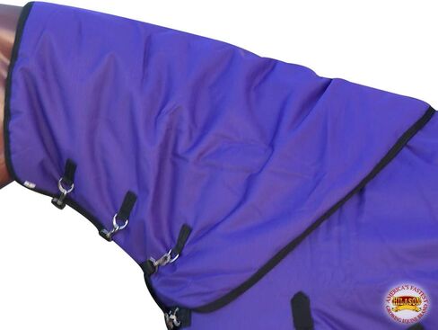 HILASON 600D Winter Waterproof Poly Turnout Horse Hood Neck Cover | Horse Hood | Horse Turnout Hood | Horse Neck Covers for Winter | Waterproof Neck Cover for Horses Medium in Saudi Arabia