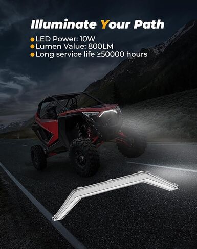 KEMIMOTO PRO XP ضوء أمامي وامض ضوء إشارة الانعطاف، متوافق مع RZR PRO XP/RZR PRO R/RZR Turbo R 2020-2024، ضوء فانغ LED IP67 ضوء كهرماني مقاوم للماء #2884346 in Saudi Arabia