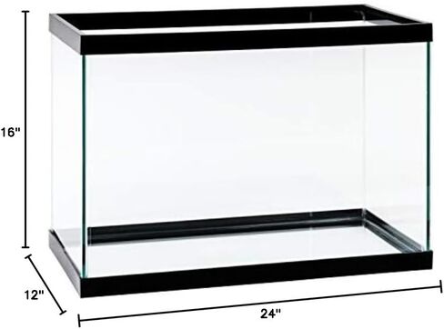 Tetra 29 Gallon Glass Aquarium, Rectangular Fish Tank in Kuwait