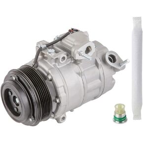 AC Compressor w/A/C Drier For Ford Explorer Non-Turbo V6 2011 2012 2013 2014 - BuyAutoParts 60-88708R2 New