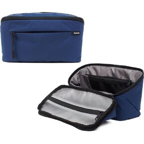 Toiletry Bag Dopp Kit For Men, Travel Shaving Bag Bathroom Organizer Case For Toiletries Accessories, Small Water Resistant Hygiene Grooming Medicine Pouch Bag For Traveling, Navy