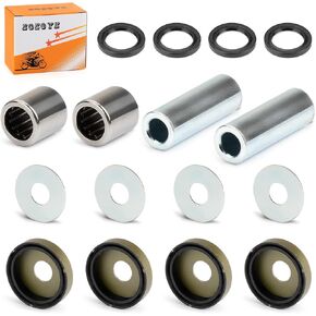 Front Lower A-Arm Bushing Shaft Seal Kit for Suzuki LT-Z400 Quadsport Z 400 for Kawasaki KFX400 for Arctic Cat 400 DVX 2003-2014