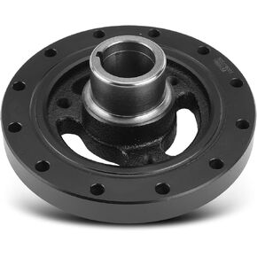 A-Premium Engine Harmonic Balancer Pulley - OHV 3.9L 5.0L 5.3L - Compatible with Chevrolet & Toyota & GMC & Pontiac Cars - 62-76 - Blazer, Malibu, Camaro, Land Cruiser, C15/C1500 Pickup, Ventura