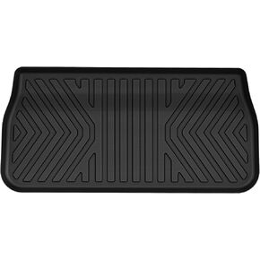 OEDRO Floor Mats for Chrysler Pacifica 2017-2024 (No Hybrid Models), Fit 7 and 8 Passenger Model, 3D Custom All-Weather Protection Full Set TPE Floor Liners