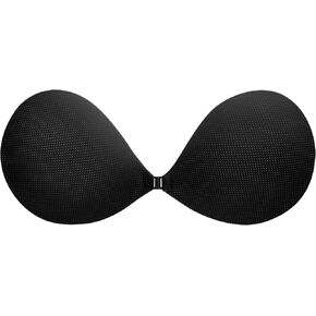 Strapless Sticky Bra Push up, Reusable Adhesive Bra Sticky Strapless Bras for Women Invisible Backless Bra for Dress