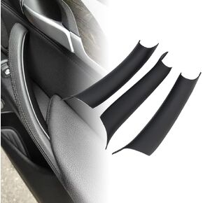 Door Pull Handle Covers Compatible with BMW X5 Series F15/F85 2014-2018, BMW X6 Series F16/F86 2015-2018(3PCS)(Beige)
