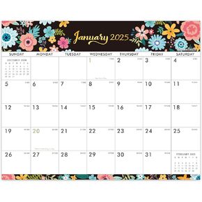 Magnetic Calendar for Refrigerator - Magnetic Calendar 2025, Jan.2025 - Dec.2025, 2025 Calendar, 8" × 10", Magnetic Calendar, Julian Dates,Tear-off Pad