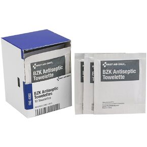 First Aid Only - FAE-4002 Sting Free Antiseptic Cleansing Wipes, 10 Count