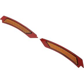 63147205398 63147205397 Front Bumper Side Reflector for BMW 328i 2009-2012 / Car/Plastic / 1 Pair Red Yellow