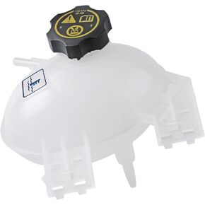 Engine Coolant Reservoir Radiator Expansion Tank Compatible With Fiat Jeep Vehicle 500X 2016-2018 Compass 2017-2022 Renegade 2015-2018 Replace# 603-841 68327756AA 68289857AA 68250057AC 52052767