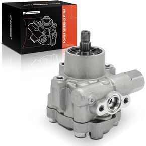 A-Premium Power Steering Pump Compatible with Infiniti Q60 2014-2015, G37 2008-2013, Q40 2015, G35 2007-2008, 3.5L 3.7L and RWD Only, Replace # 49110JK010