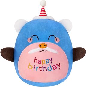 Pig Plush 13" Toy Pig Stuffed Animal Cute Birthday Whale Plushies Pillow Soft Plushie Doll Gifts for Kid Decor
