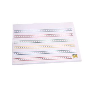 Abilitations - 31473 4-Color Raised ColorCue Paper, Pack of 50