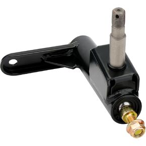 Left Spindle Steering Knuckle with Ball Joint Assembly Compatible With 196cc 6.5 Hp Coleman KT196 Go Kart, Coleman Powersports CK196-T, 200cc Hisun HS200GK