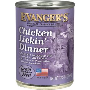 Evanger's Dog & Cat Food Classic Cat Food - Beef & Liver - 24x5.5 oz