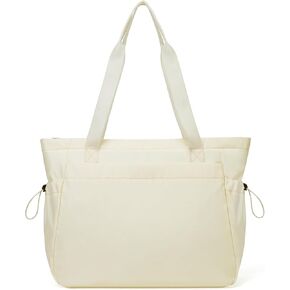 Marvolia Large Tote Bag for Women - Lightweight Travel Tote Handbags Work Tote Bags with Zipper for Gym Travel Work