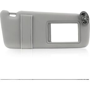 Left Driver Side Sun Visor Fit for Toyota Camry 2007 2008 2009 2010 2011 Beige without Sunroof & Light Replace # 74320-06780-B0 74320-33B81-B0
