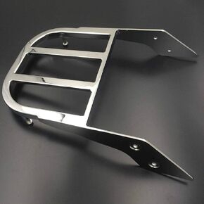 AfterMokit Steel Sissy Bar Luggage Rack for Honda VTX 1300C 2002-2006 VTX 1800C 2002-2011 VTX 1800F 2005-2011 Chrome