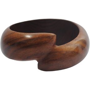 Charm your outfit with Stylish Organic-wood-Bangle made with Natural Sisso-wood from Boyce Collection [XL-Size (Inner-Diameter- 75 mm or 2.95 Inches)]