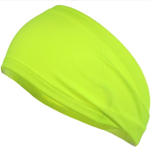 Kenz Laurenz Performance Headband Moisture Wicking Athletic Sports Head Band Wide Head band Sweatband - Workout, Soccer, Softball, Basketball in Saudi Arabia