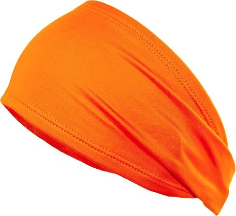 Kenz Laurenz Performance Headband Moisture Wicking Athletic Sports Head Band Wide Head band Sweatband - Workout, Soccer, Softball, Basketball in Saudi Arabia