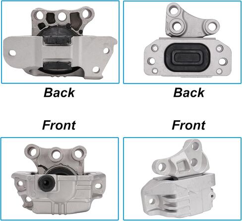 68363755AA Engine Motor Mount Set Compatible with 2016-2018 F-iat 500X/ 2015-2020 Je-ep Renegade 2017-2020 Compass 2.4L/ 2015-2020 R-am Promaster City 68363756AA 68258599AA in Saudi Arabia