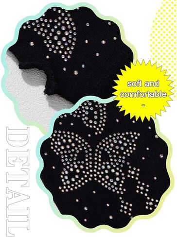 فراشة Rhinstone أصابع قفازات سباركلي قفازات طويلة سوداء متماسكة الطرف تمتد الذراع دفئا حفلة موسيقية الملحقات للنساء والفتيات in Kuwait