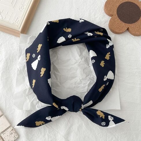 2 Pack Cotton Bandana Headband for Men & Women, Head Wrap, Protective Coverage, Hair Neck Scarf Square 23" x 23" in Saudi Arabia