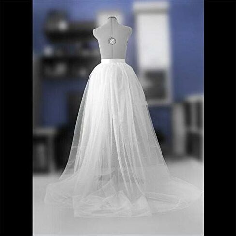 Womens Long Tulle Tutu Skirts Y2k High Waist Sheer Mesh Dress Bandage Overskirt for Wedding, Party, Cocktail, Prom in Kuwait