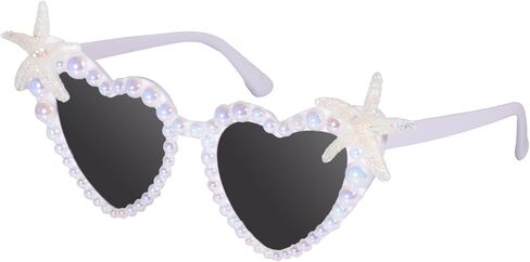 Bride Sunglasses For Bachelorette, Vintage Heart Glasses Bride To Be Gifts, White Rhinestone Glasses For Party Favors in Saudi Arabia