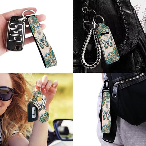 13 Pieces Frog Flower Car Accessories Full Set Includes Car Seat Cover Steering Wheel Shoulder Seat Belt Pads Cup Holder Chapstick Holder Keychain Decor in Saudi Arabia