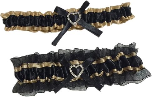 Wedding Bridal Legs Garter Set Elastic Prom Garter Belt Accessories for Women with Beads in Saudi Arabia