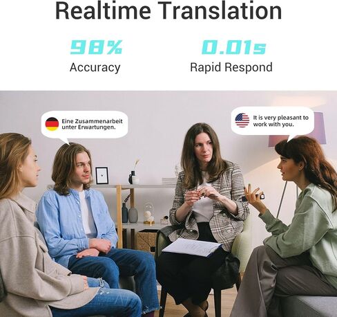 Translator Pen Scanner, Scan Reader Pen, Text to Speech Reading Pen, 134 Languages Translator Device with take a picture, Text Extract, Portable Real-time Translation Pen Scanner (White) in Saudi Arabia