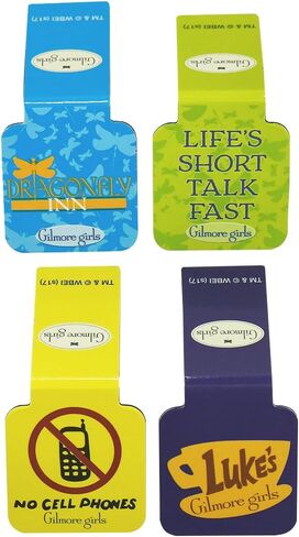 Ata-Boy Gilmore Girls Bookmark, Gilmore Girls TV Show Magnetic Bookmarks (4 Set) Gilmore Girls Gifts & Merchandise in Saudi Arabia
