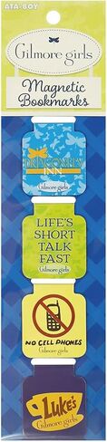 Ata-Boy Gilmore Girls Bookmark, Gilmore Girls TV Show Magnetic Bookmarks (4 Set) Gilmore Girls Gifts & Merchandise in Saudi Arabia