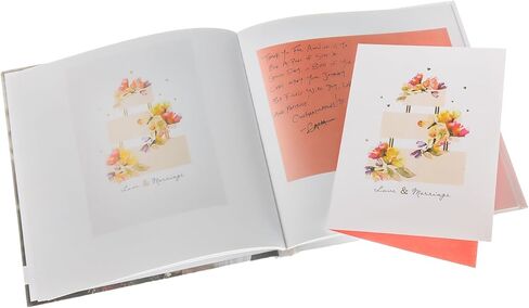 Cards By Artkive Wedding Card Keepsake Album - We Transform Your Cards into a Keepsake Premium Organizer Book, Combine with Uploaded photos, Save the Date, Menus and other detail (Get Cards Back) in Saudi Arabia
