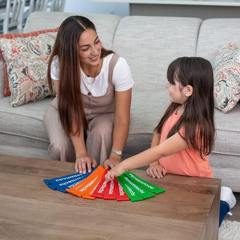 Super-Strong Chair Bands for Kids with Fidgety Feet, 12-Pack - Extra-Thick Flexible Fidget Bands Help Kids Focus & Learn, Stretch up to 28 Inches to Fit Most Classroom Chairs, Assorted Colors in Kuwait