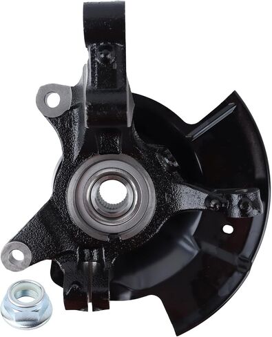 Front Steering Knuckle & Wheel Bearing Hub Assembly Compatible with Ford Edge 2011-2014, Right Passenger Side, Replace # BT4Z1215A, 7T4Z2K004B in Saudi Arabia