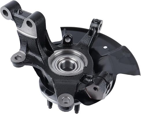 Front Steering Knuckle & Wheel Bearing Hub Assembly Compatible with Ford Edge 2011-2014, Right Passenger Side, Replace # BT4Z1215A, 7T4Z2K004B in Saudi Arabia
