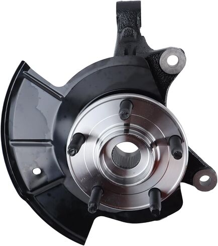 Front Steering Knuckle & Wheel Bearing Hub Assembly Compatible with Ford Edge 2011-2014, Right Passenger Side, Replace # BT4Z1215A, 7T4Z2K004B in Saudi Arabia