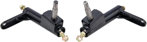 Left Spindle Steering Knuckle with Ball Joint Assembly Compatible With 196cc 6.5 Hp Coleman KT196 Go Kart, Coleman Powersports CK196-T, 200cc Hisun HS200GK in Saudi Arabia