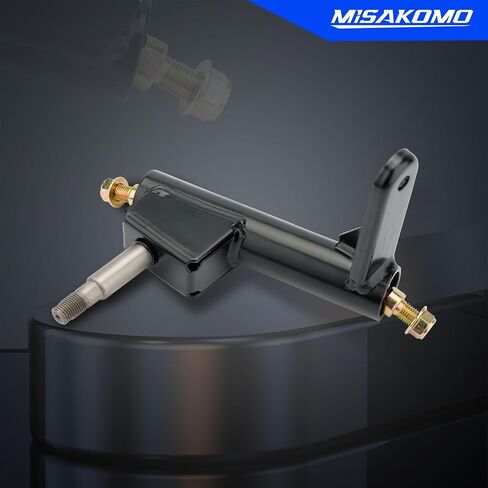 Left Spindle Steering Knuckle with Ball Joint Assembly Compatible With 196cc 6.5 Hp Coleman KT196 Go Kart, Coleman Powersports CK196-T, 200cc Hisun HS200GK in Saudi Arabia