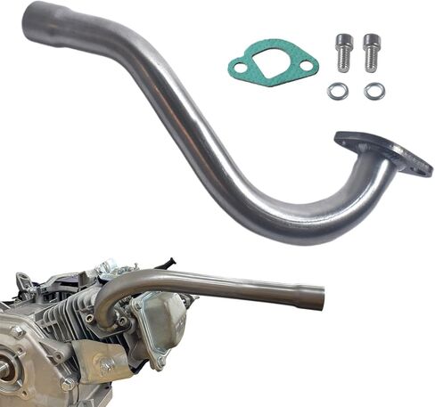 Exhaust Header Pipe for Predator 196cc 212cc GX160 GX200 Tillotson 212, Bilt hard 7HP 212cc Engine Go Kart Colorful in Saudi Arabia
