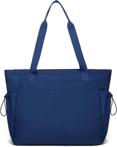 Marvolia Large Tote Bag for Women - Lightweight Travel Tote Handbags Work Tote Bags with Zipper for Gym Travel Work in Saudi Arabia