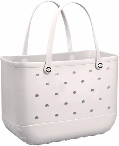 Original Modern Beach Bag, Rubber Tote Bag X Large, Waterproof, Washable, Tip Proof, Tote Bag for Beach, Boat, Pool in Saudi Arabia