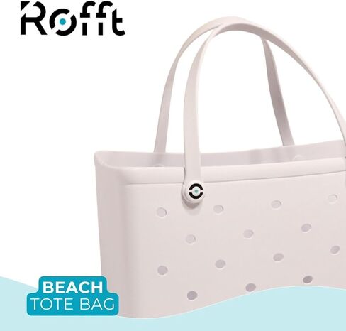 Original Modern Beach Bag, Rubber Tote Bag X Large, Waterproof, Washable, Tip Proof, Tote Bag for Beach, Boat, Pool in Saudi Arabia
